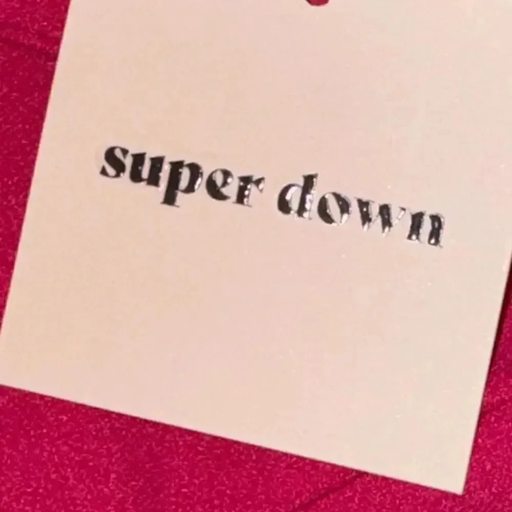 NWT woman’s SUPERDOWN X REVOLVE hot pink georgina tie front dress sz small